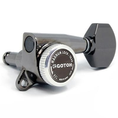 GOTOH 6 en ligne SG381-MGT COSMO BLACK XL TETES EPAISSES