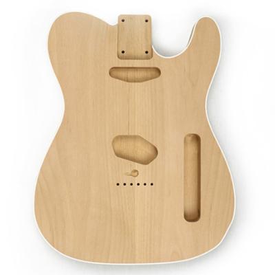 CORPS TELE CUSTOM AULNE NON VERNIS KBS BD-08TC-BD BLANC HOSCO