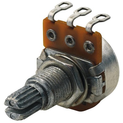 MINI POTENTIOMETRE WARWICK 500K LINEAIRE SPLIT SHAFT 15mm