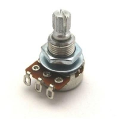 POTENTIOMETRE MINI ALPHA 500K LINEAIRE SPLIT SHAFT 18mm