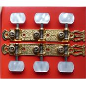 SCHALLER LYRA GRANDTUNE CLASSIC DOREES AXES BLANCS