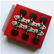 SCHALLER HAUSER GRANDTUNE CLASSIC SATIN PEARL BOUTONS EBENE AXES BLANCS