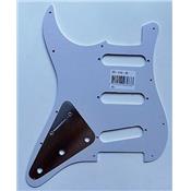 PICKGUARD STRAT SSS VINTAGE '62 BLANC 1 PLI BOSTON