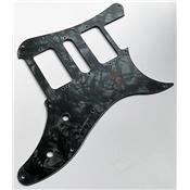 PICKGUARD VIGIER SUPRA ou SPECIAL AVANT 2005 BLACK MOTO PEARL