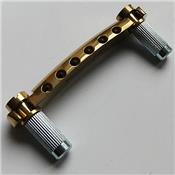 CORDIER TAILPIECE GOTOH GE101A ALUMINIUM X-FINISH DORE
