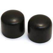 2 BOUTONS DOME EBENE 6mm ALLPARTS