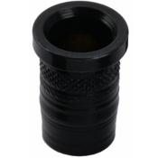 6 FERRULES GUITARE NOIRES 6,5mm