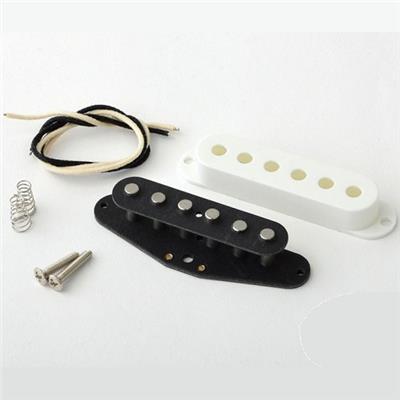 KIT ASSEMBLAGE MICRO SRAT ALNICO V CAPOT BLANC