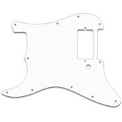 PICKGUARD H BLANC 1 PLI HUMBUCKER 1 VOLUME GAUCHER