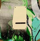 PLAQUE ARRIERE VIBRATO VIGIER EXCALIBUR CREME 1 PLI