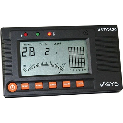 V-SYS TUNER AND CHORDS DICTIONNARY VSTC620