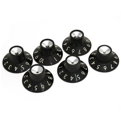 6 BOUTONS FENDER SKIRTED POUR AMPLI 099-0930-000