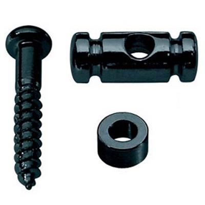 1 GUIDE CORDES CYLINDRE NOIR SI/MI