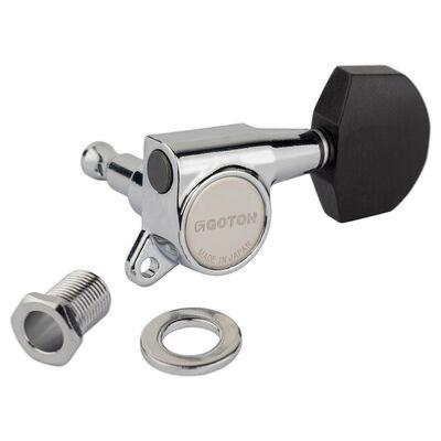 MECANIQUES 3x3 GOTOH SG381 CHROME BOUTONS EBENE
