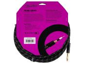 CABLE DROIT/COUDE BOSTON PRIME TWEED NOIR 3 mètres