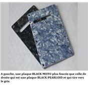 PLAQUE VIBRATO STRAT MODERNE GREY PEARLOID