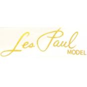 LOGO LES PAUL MODEL DECALCOMANIE DORE 67mm