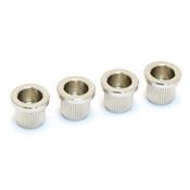 4 FERRULE TELECASTER BASSE NICKEL 12,5x9,4x10,5mm