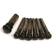 6 CHEVILLES GUITARE CORNE DE BUFFLE 5.2mm