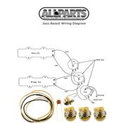 CABLAGE COMPLET TYPE JAZZ BASS ALLPARTS