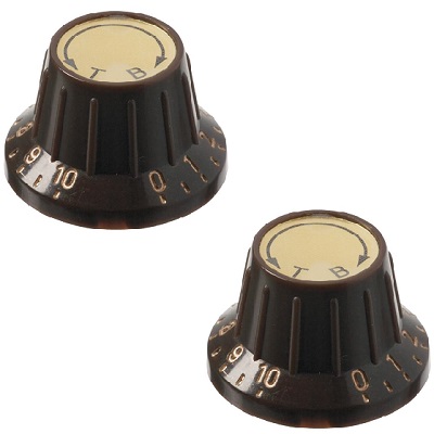 2 BOUTONS BROWN FRAMUS TONE/BALANCE 00015TB