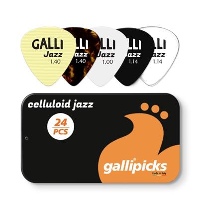 BOITE 24 MEDIATORS JAZZ GALLISTRINGS