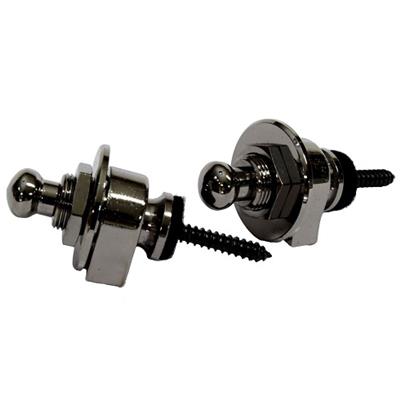 2 ATTACHE-COURROIE COSMO BLACK STRAPLOCKS