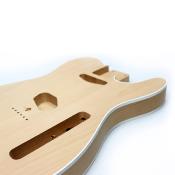 CORPS TELE CUSTOM AULNE NON VERNIS KBS BD-08TC-BD HOSCO