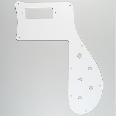 PICKGUARD BASSE RICKENBACKER 4001 AVANT 1973 BLANC