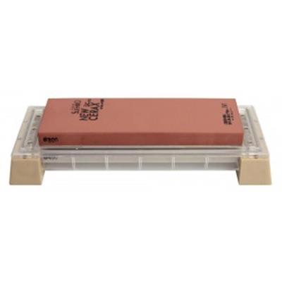 PIERRE A AIGUISEE COMBINEE SUR SOCLE SUEHIRO GRAIN 3000/1000