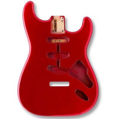 CORPS STRATOCASTER ALLPARTS AULNE CANDY APPLE RED