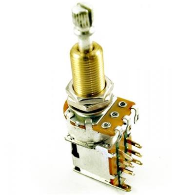 POTENTIOMETRE 500K PUSH/PUSH DPDT AUDIO US XL