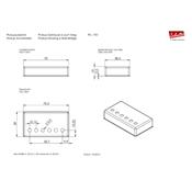 CAPOT MICRO SCHALLER HUMBUCKER RUTHENIUM 50.7mm