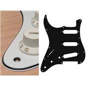 GAUCHER PICKGUARD SSS VINTAGE '62 BLANC 3 PLIS