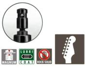 GAUCHER GOTOH 6 en ligne SG381-MG DOREES  BOUTONS BEAN