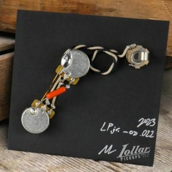 KIT CABLAGE LOLLAR LES PAUL JUNIOR PAPER OIL .022