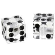 2 BOUTONS FORME DES TRANSPARENTS