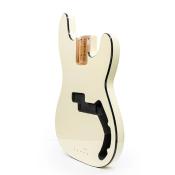 CORPS PRECISION BASS PRIMO ALLPARTS ALABASTER BINDING NOIR