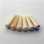 6 CHEVILLES GUITARE OS POINT MOP 5.1mm