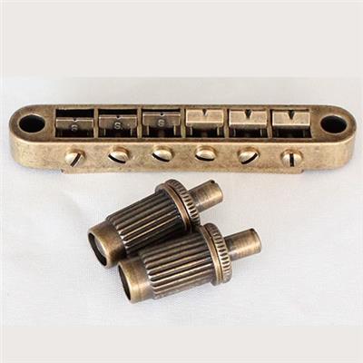 CHEVALET TUNOMATIC ANTIQUE BRASS + GROS RIVETS