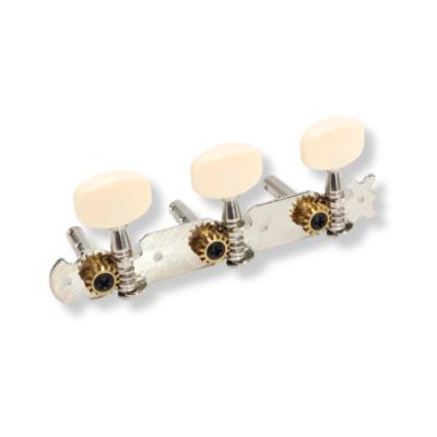 MECANIQUES DER JUNG NICKEL TETE AJOUREE BOUTONS CREME