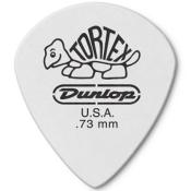 12 MEDIATORS DUNLOP TORTEX JAZZ III WHITE .73mm