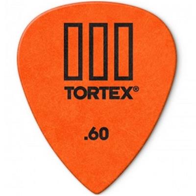 12 MEDIATORS DUNLOP TORTEX III 0.60mm
