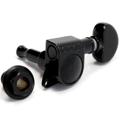 MECANIQUES 6 en ligne GROVER MIDDLE ROTOMATICS 305BC NOIRES