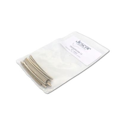 25 FRETTES JESCAR 2.28x1.4mm RADIUS 12" (25x70mm)