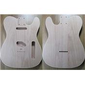 CORPS TELE CUSTOM AULNE NON VERNIS KBS BD-08TC-BD HOSCO