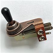 SELECTEUR TOGGLE 3P COUDE ANTIQUE BRONZE 3.3mm