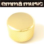 2 BOUTONS POTENTIOMETRE DOME METAL DORES CUPCAKE