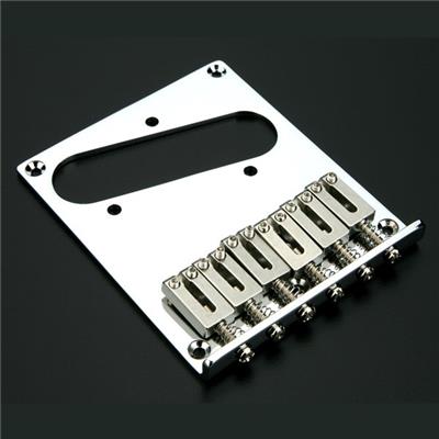 CHEVALET TELE MODERNE CHROME 6 PONTETS PLEINS 10.8mm