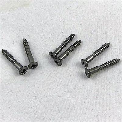 6 VIS CHEVALET TETE CONIQUE COSMO BLACK 3,5x25mm